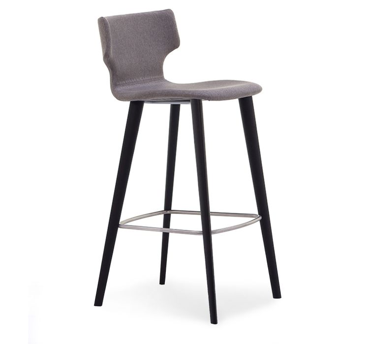Барний стілець Pop 2412 Taupe/Black (2412.325SG ANR108)1